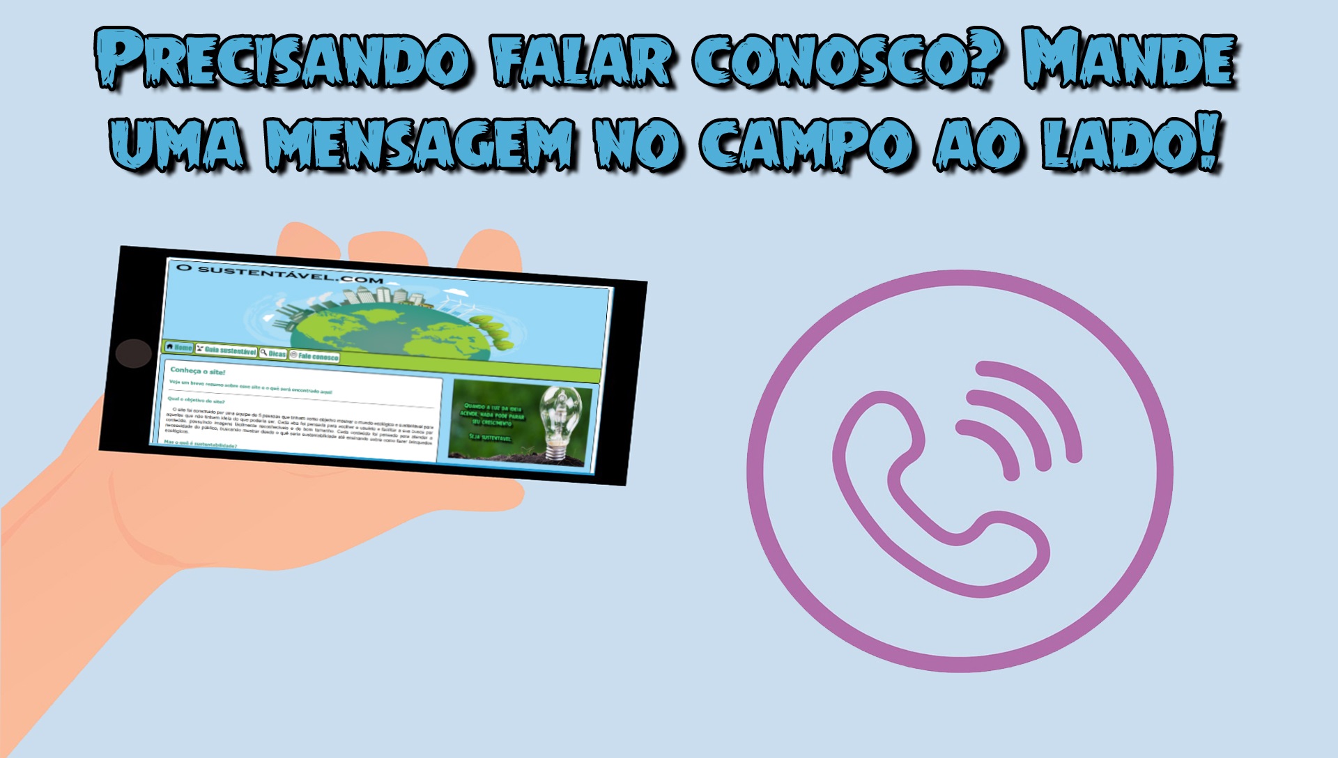 imagem sobre o contato